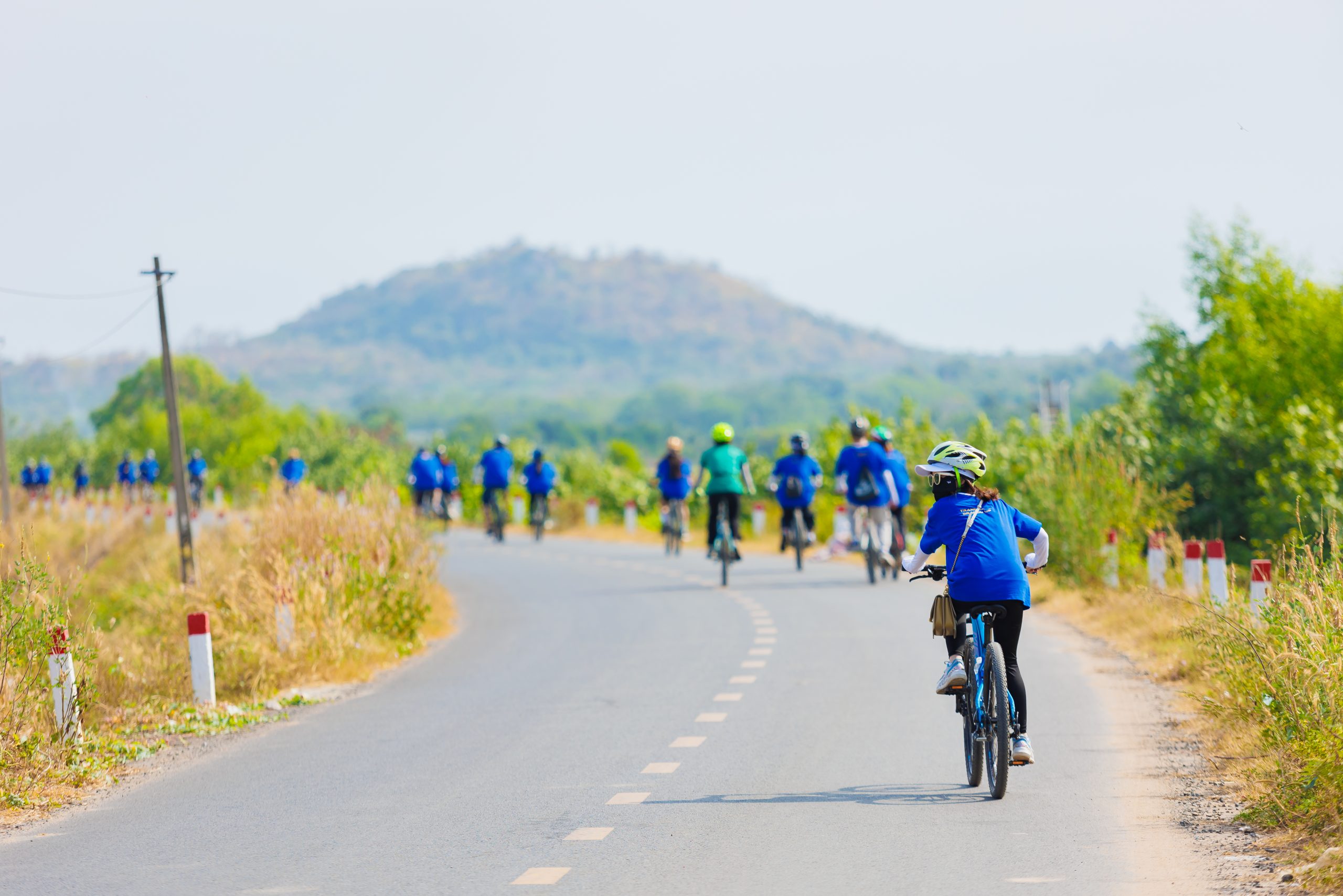 Biking Cánh Đồng Lúa – Hồ Tràm