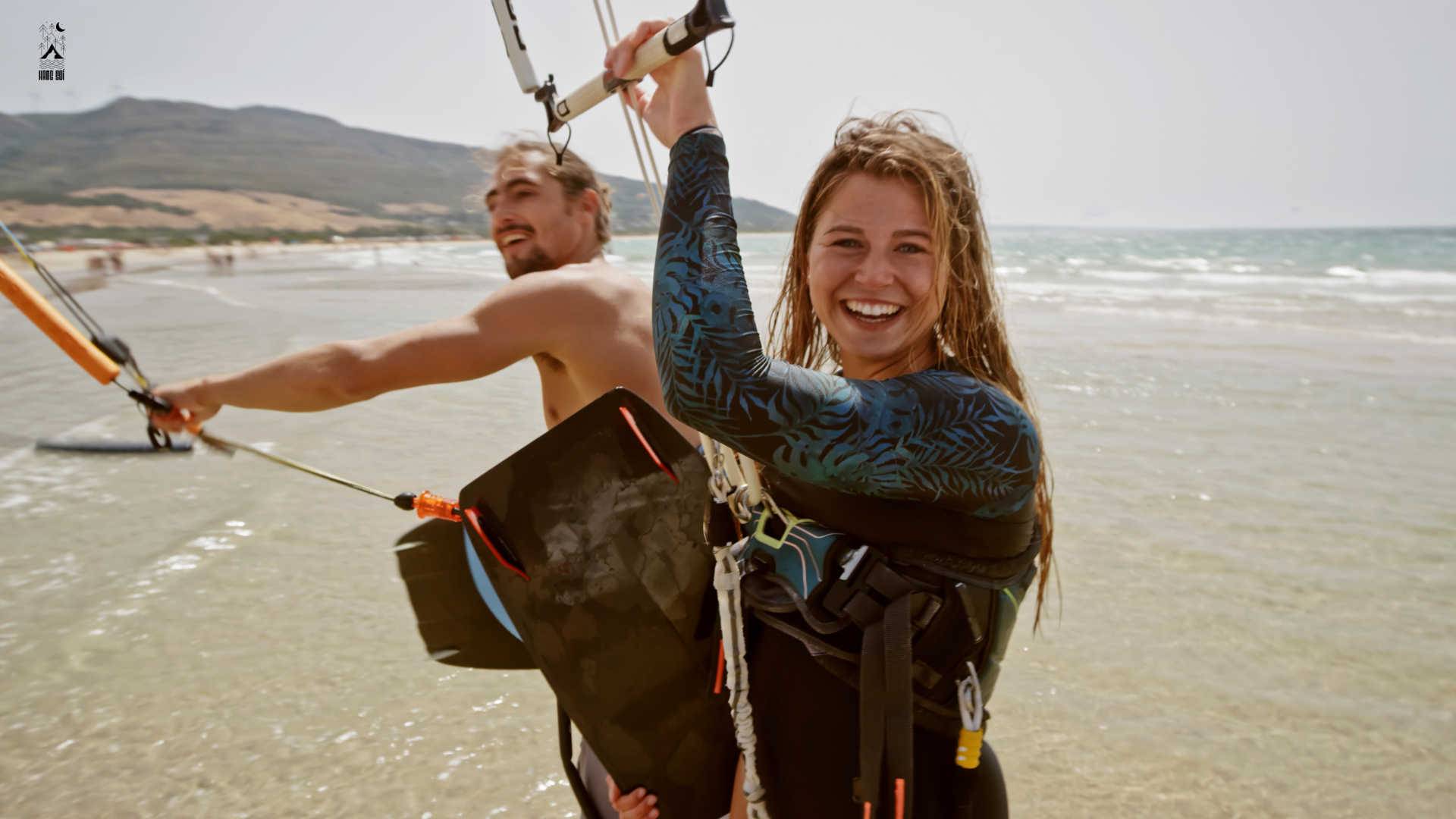 lướt ván diều seanata hang sói